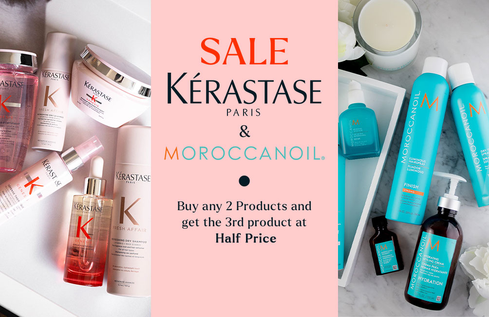 Kerestase and Morrocan Oil Sale